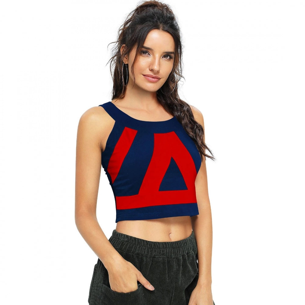 95% Polyester 5% Spandex Western Wear Tops (Red)